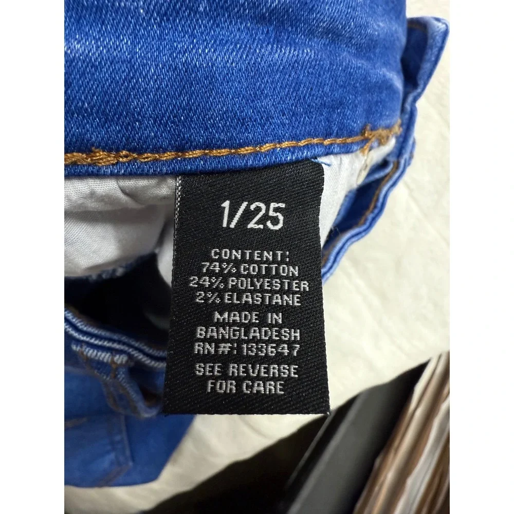 Celebrity Pink High Rise Ankle Skinny Jeans Dark Wash Women Size 1/25 - Picture 3 of 9